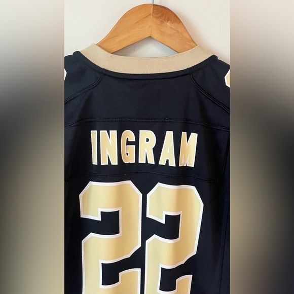 Nike New Orleans Saints Kids Ingram 22 Jersey Size Medium 10/12 - Picture 6 of 10